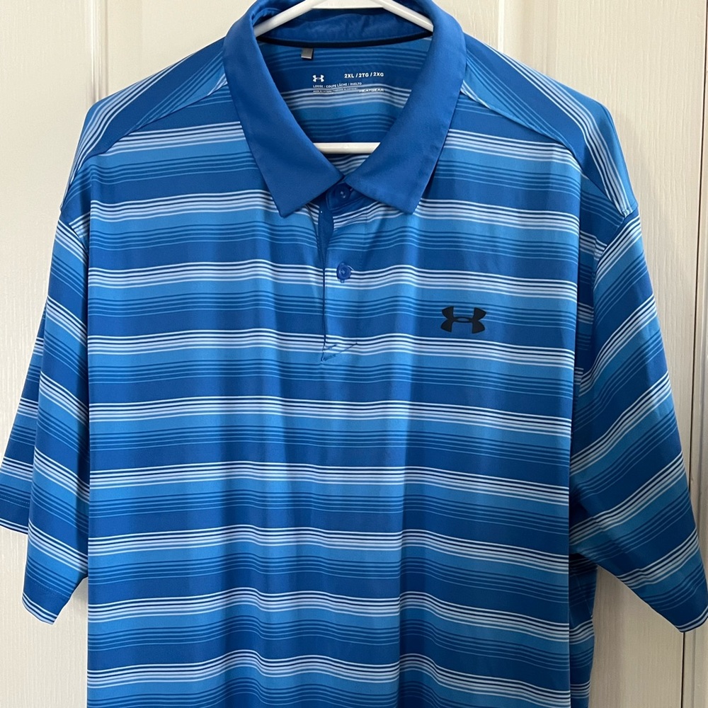 Xxl blue gold shirt